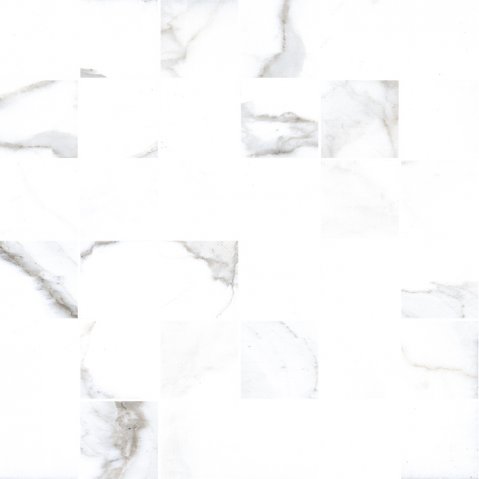 Lybra White Mosaico 5x5